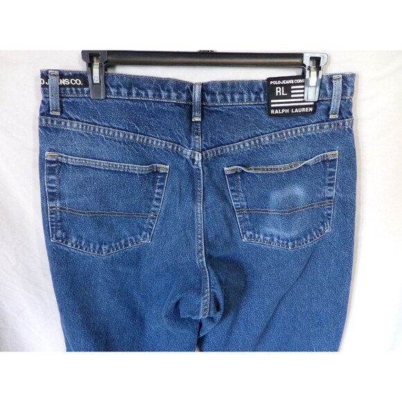 Polo Jeans Co Ralph Lauren Jeans Men's Size 36 x 34 Classic 67 Loose Fit Jeans - Picture 4 of 9